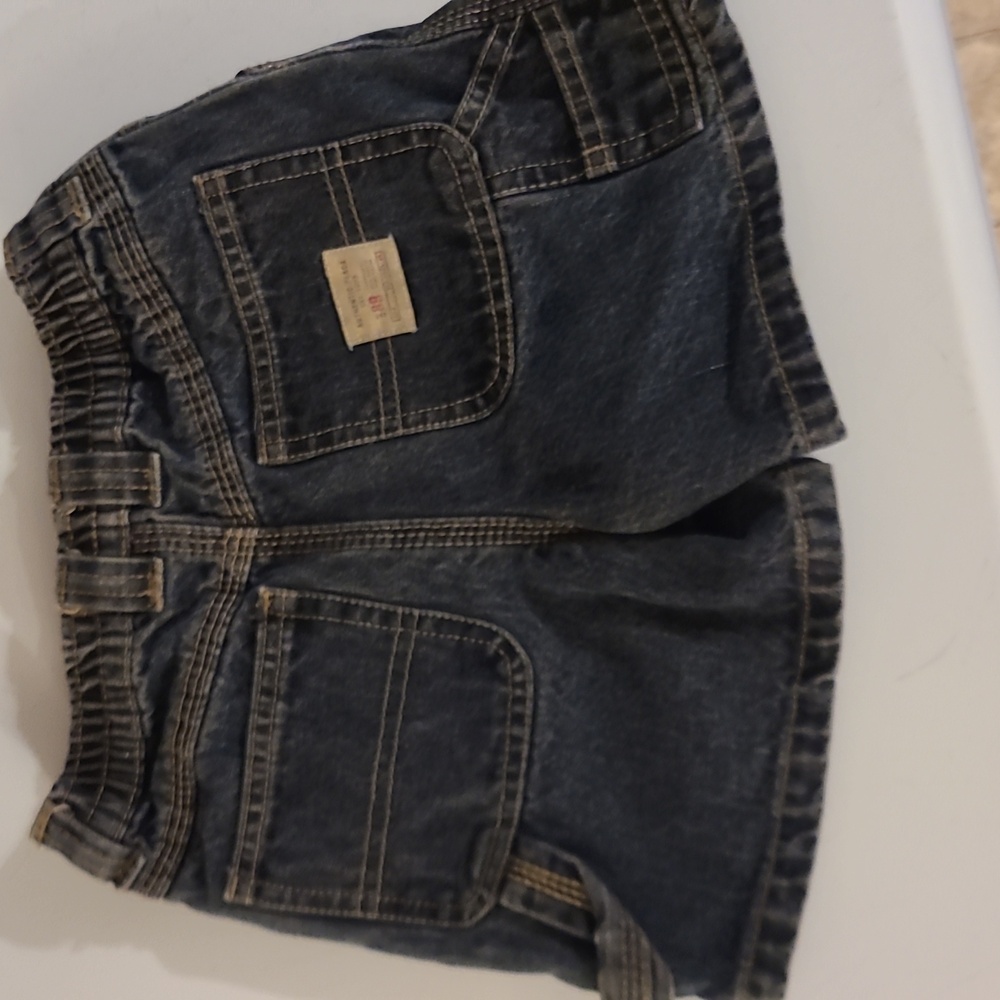 The Children's Place Dark Denim Shorts - Picture 3 of 5